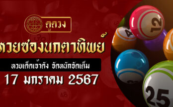 หวยซองนกตาทิพย์ 17/1/67