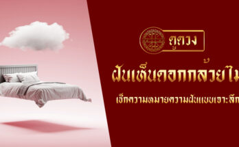 ฝันเห็นดอกกล้วยไม้