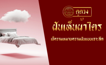 ฝันเห็นผ้าไตร