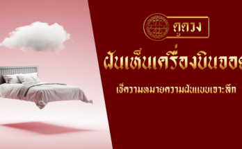 ฝันเห็นเครื่องบินจอด