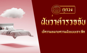 ฝันว่าตำรวจจับ